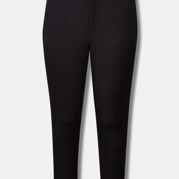 TORRID Women's Stretch Tapered Trouser Pants Black (Sz 16) NWT $79.50 - Picture 3 of 5